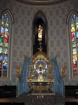 Sacred Heart Basilica, Notre Dame, IN (Lady altar)
