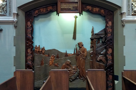St Brendan's, Los Angeles (bas relief)
