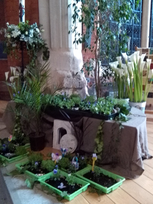All Saints, Dulwich (Easter garden)