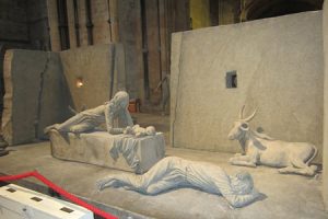 Photo of nativity scene in Lincoln
