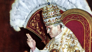 Time-travel news: Pope Pius XII enthroned