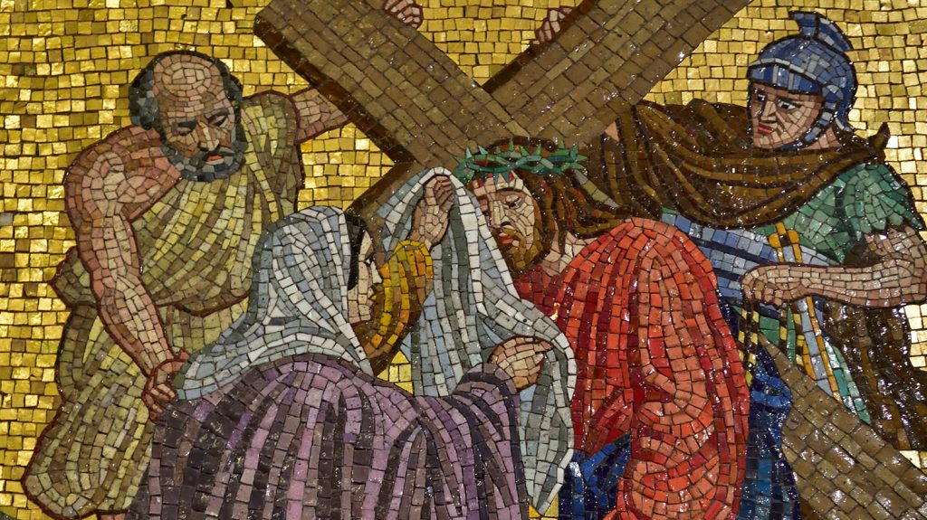 St Veronica with Jesus