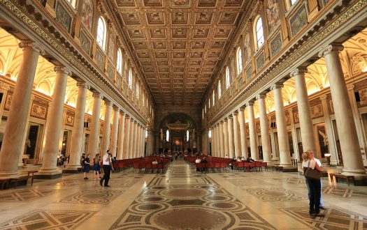 Interior of Santa Maria Maggiore