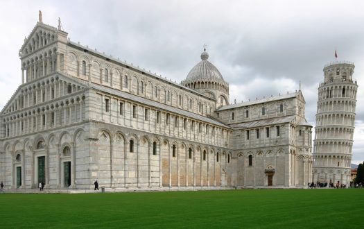 Cathedral and tower of Pisa
