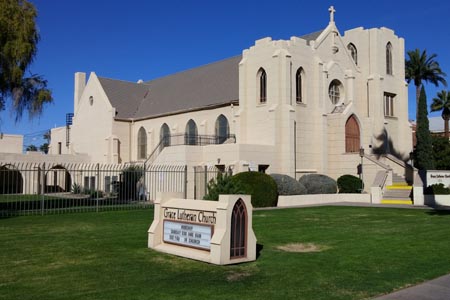 lutheran phoenix grace arizona usa mystery fools ship worshipper