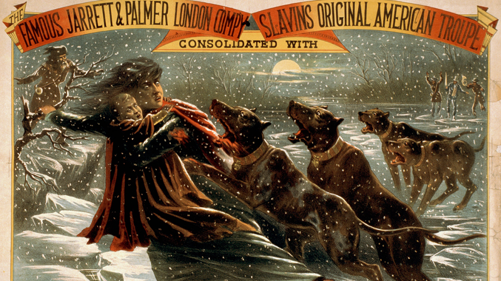 Theatre poster for Uncle Tom's Cabin