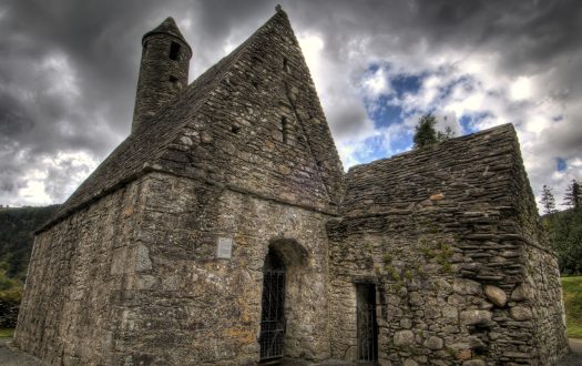 St Kevin's Church in Glendalough
