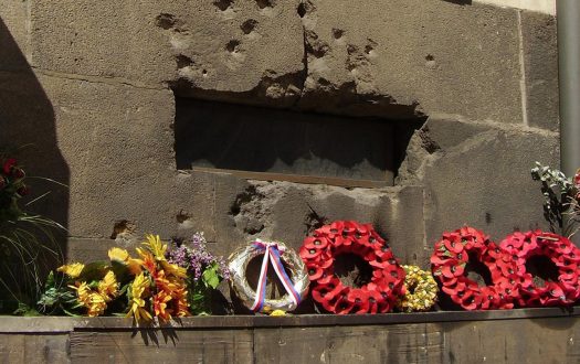 Prague memorial to assassins of Heydrich