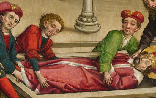 The burial of St Wenceslas