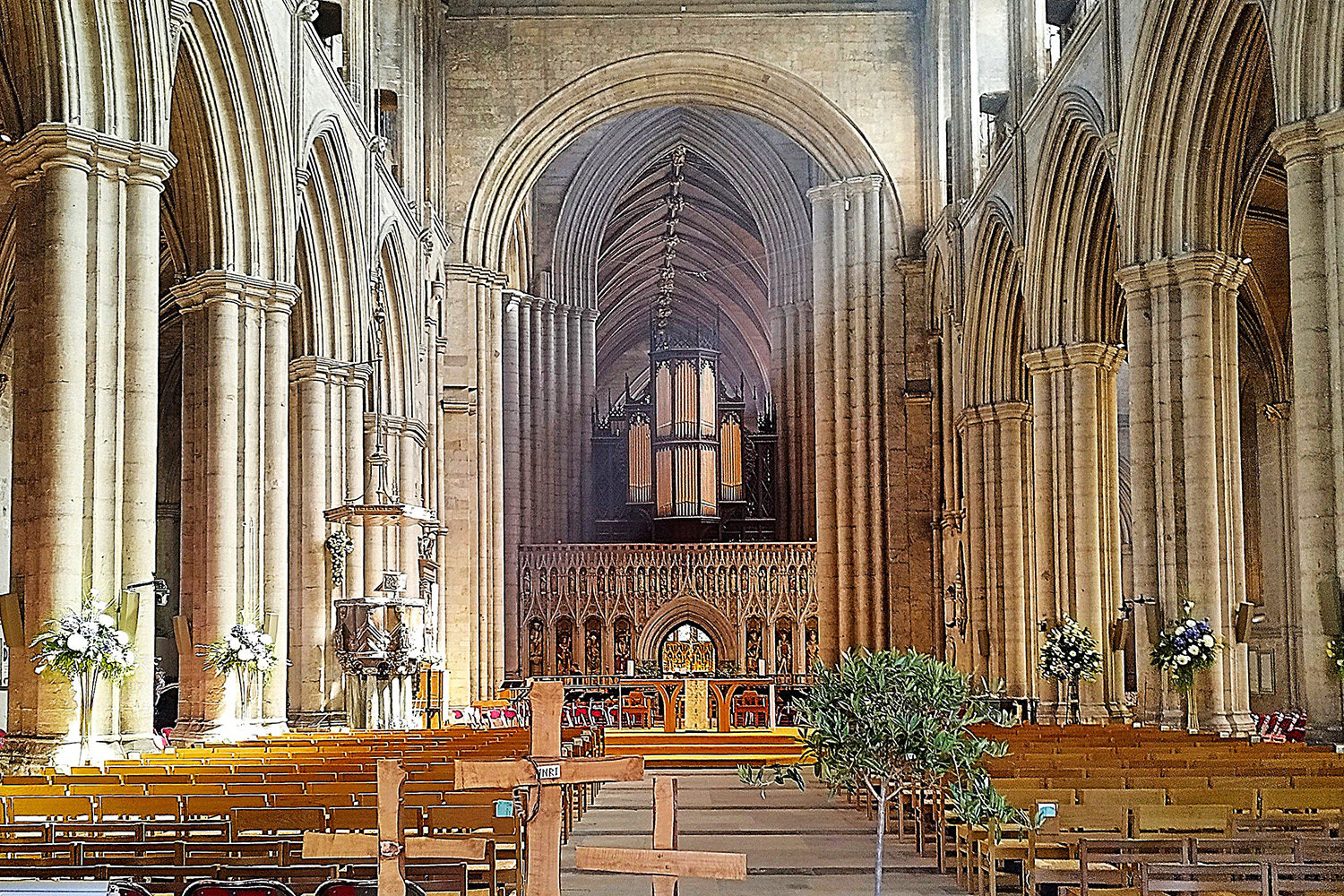Interior of Ripon Cathedral